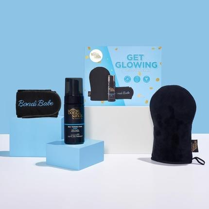 Actual product image Bondi Sands Glow and Go starter set dark foam 100 ml (Self tanning foam, 100 ml)