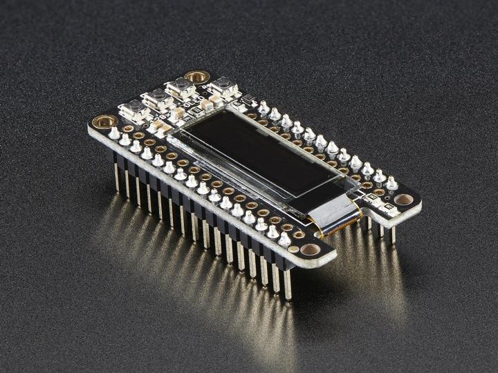 Immagine prodotto Adafruit FeatherWing OLED 128x32 OLED (Feather Add-On) (Vari)