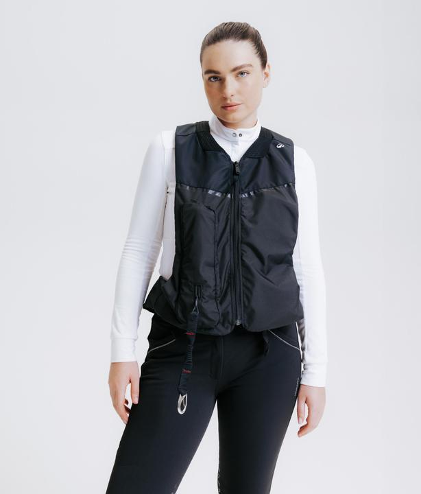 Actual product image Caperlan Riding waistcoat Airbag ladies/men black (S)