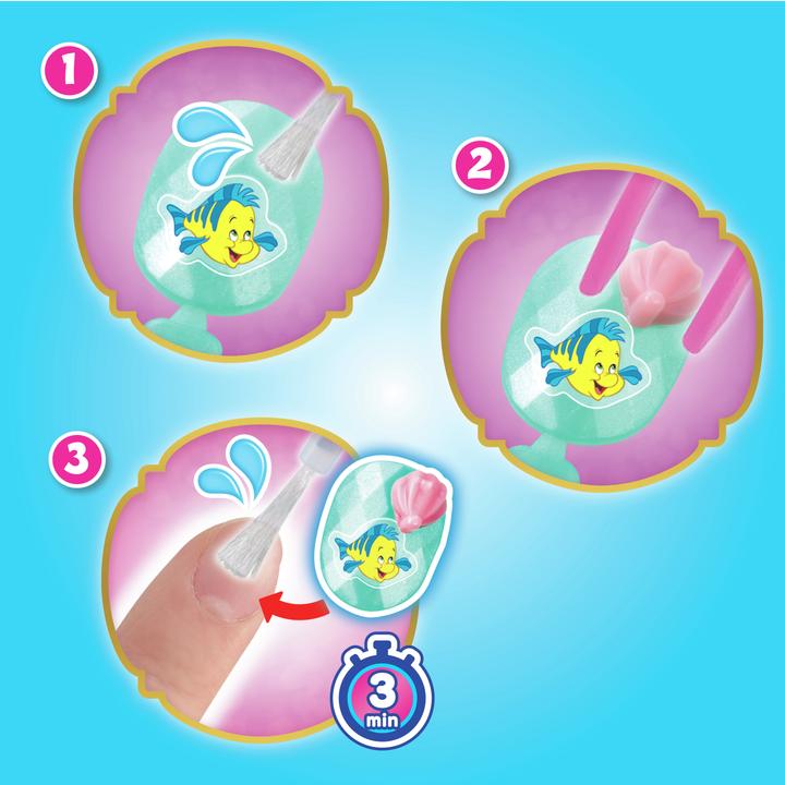 Actual product image Epoch Aquabeads 35071 Disney Princesses Nail Studio, multicolour (Artificial nails, Multicoloured)