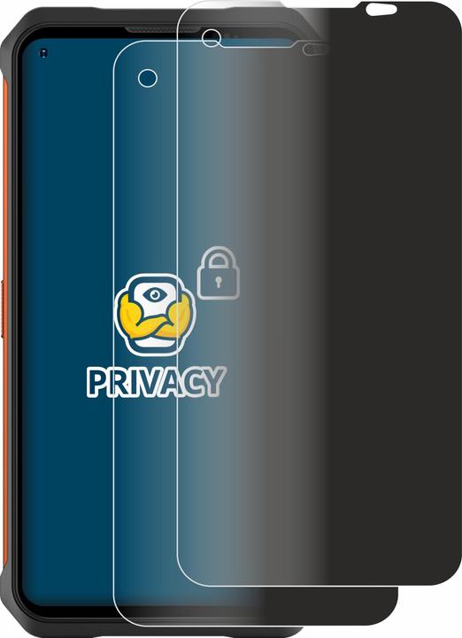 Productafbeelding BROTECT Anti-spionnetje privacyfolie Beschermfolie tegen blauw licht (2 Stuk, LG V10)