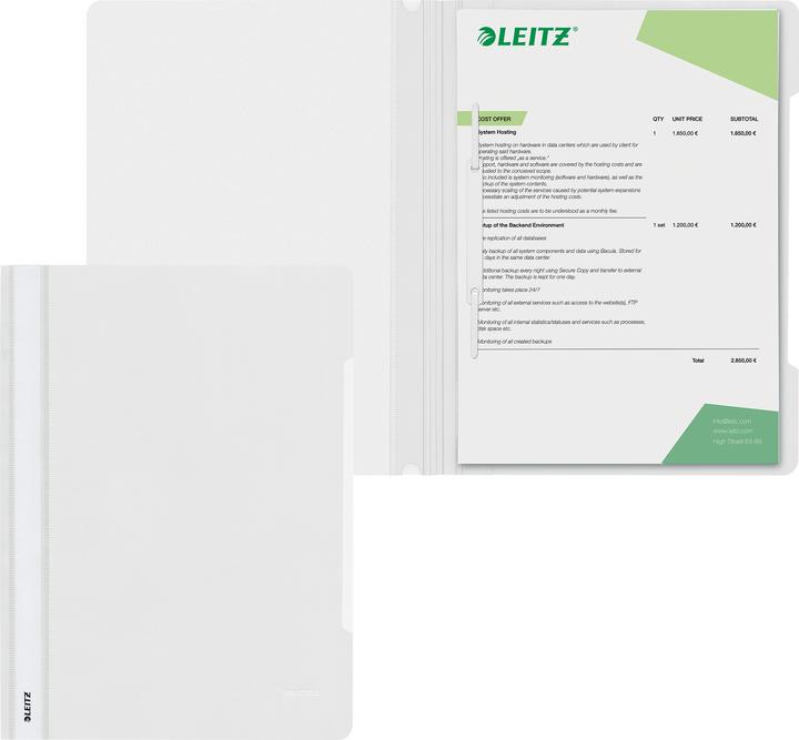 Cucitrice standard in plastica (A4, 1 x)