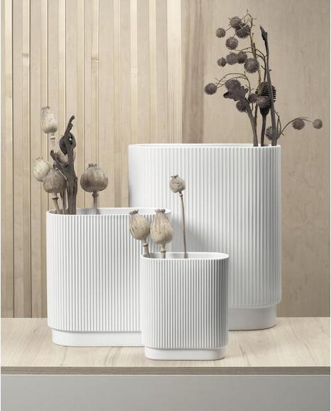 Actual product image ASA Selection Vase, white 34.5 x 16 cm, h. 40 cm (1 x)