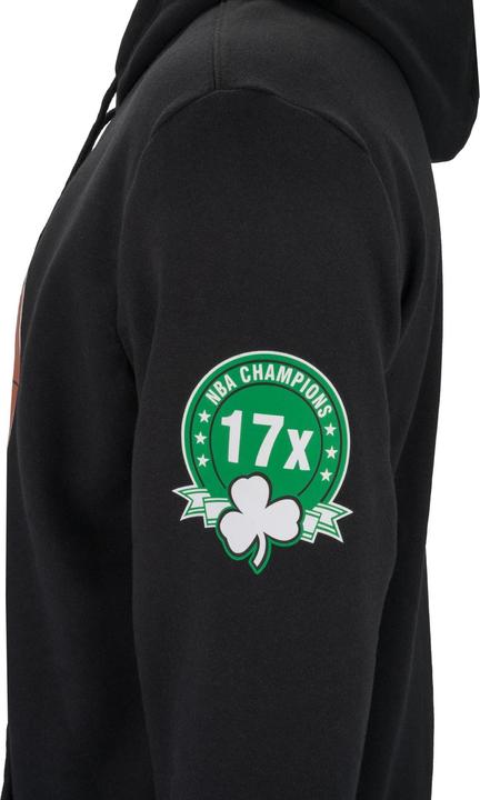 Immagine prodotto Mitchell & Ness Felpa con cappuccio in pile - GAME TIME Boston Celtics (S)