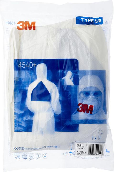 Image du produit 3M Combinaison de protection jetable 4540+Large (L)