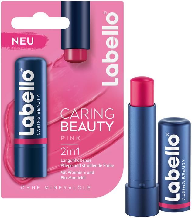 Produktbild Labello Caring Beauty Pink (Balsam, 5.50 ml)