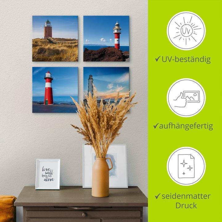 Actual product image Artland Lighthouse by the sea C9AU (40x40 cm)