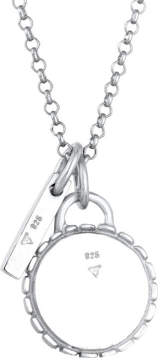 Produktbild Elli Halskette Plättchen Vintage Stab Element 925 Silber (925er Sterling Silber, 45 cm)