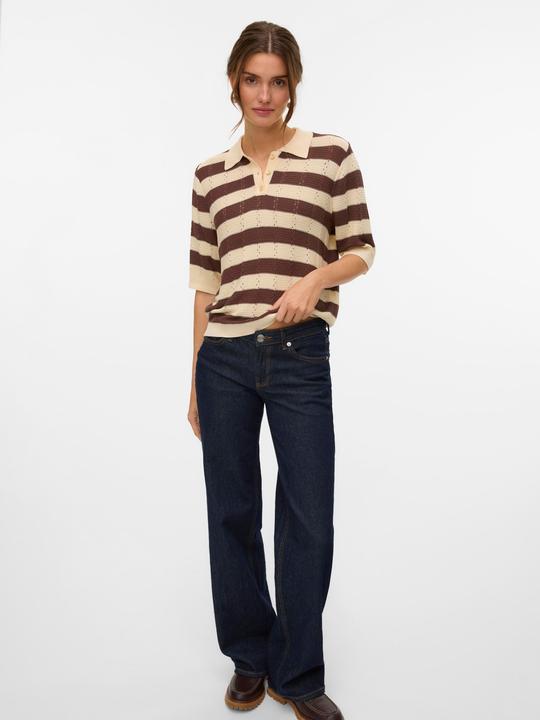 Produktbild Vero Moda VMRANDI Gestricktes Poloshirt Polo (L)