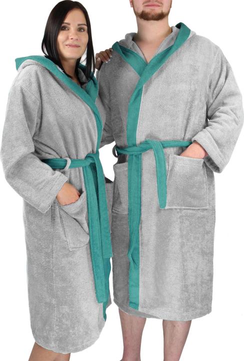 Actual product image Normani Bathrobe Two-Tone (XXL)