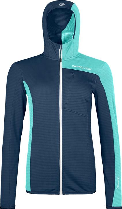 Ortovox Women's Fleece Light Grid Hooded Jacket