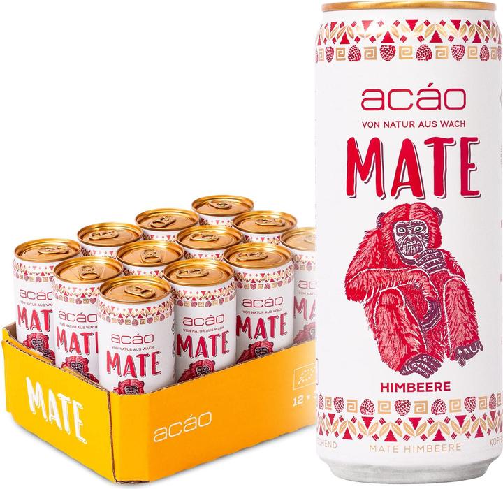 Image du produit Acáo BIO Mate Himbeere (12 x 33 cl)