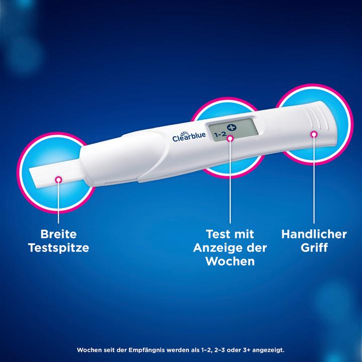 Actual product image Clearblue Pregnancy test (1 x)