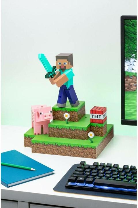 Actual product image Paladone Products Steve Diorama Funkoal Light