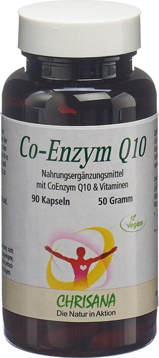 Actual product image Chrisana Co-Enzym Q10 Kapsel (90 Piece, Capsules, 70 g)