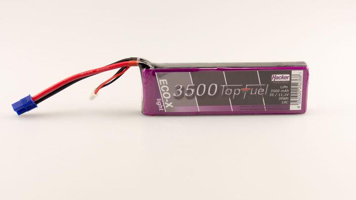 Actual product image Hacker TopFuel 10C-ECO-X Light (11.10 V, 3500 mAh)