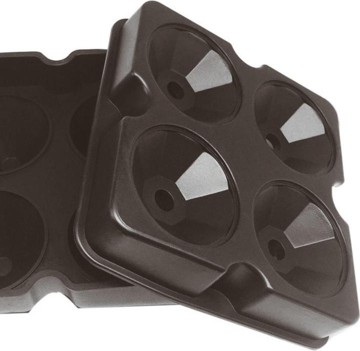 Actual product image Paderno Ice Cube Mould Diamond Black