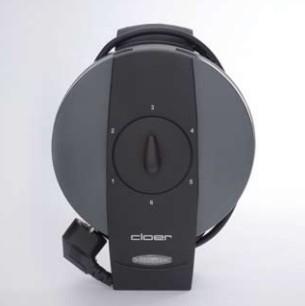 Actual product image Cloer 1625. width: 240 mm, depth: 185 mm, height: 100 mm. Power: 930 W. Material: metal