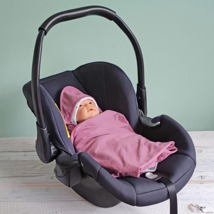 Actual product image Makian Footmuffs for baby car seats & carrycots Wrap-around blanket lightweight jersey blanket - for baby