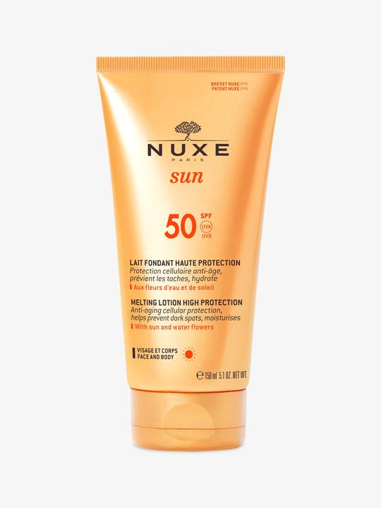 Image du produit Nuxe Lait Visage & Corps Sun Protection Factor 50 (Lait solaire, SPF 50, 150 ml, 184 g)