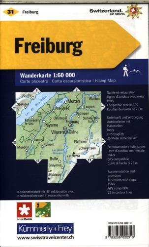 Produktbild Wanderkarte Freiburg