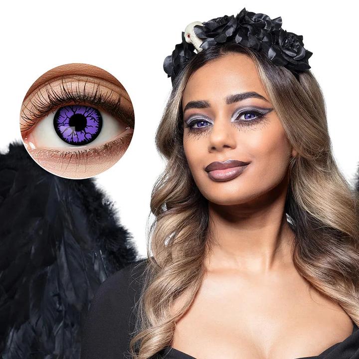Actual product image Boland Dark Angel contact lenses: weekly lenses (Multicoloured)