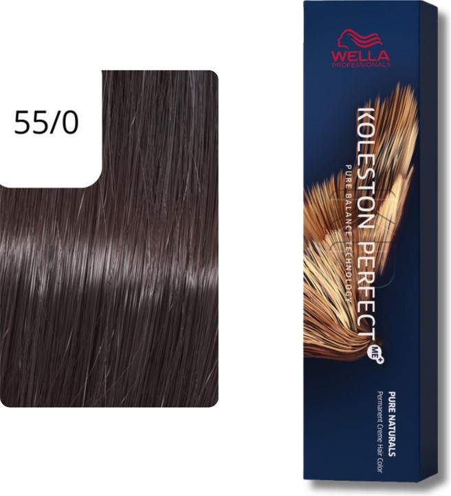 Actual product image Wella Koleston Pure Naturals (55/0 light brown intensive-natural)