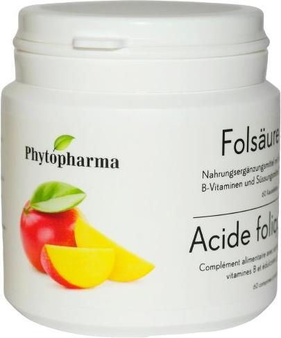 Produktbild Phytopharma Folsäure Plus (60 Stück, Tabletten, 133 g)
