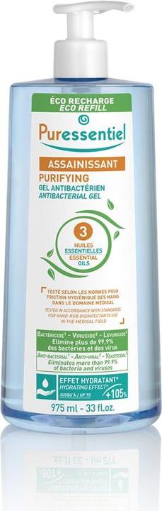 Puressentiel Gel reinigend antibakteriell mit 3 ätherischen Ölen