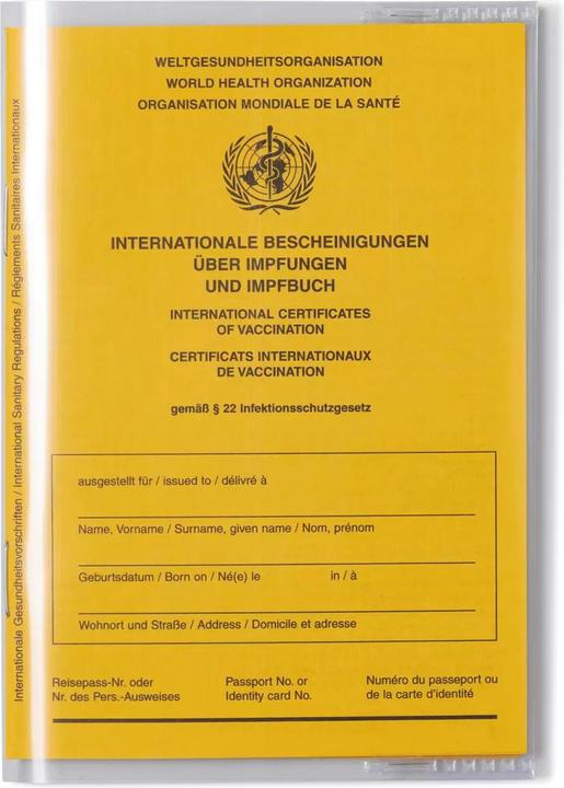 Actual product image HERMA Vaccination passports (9.5 x 13.5 cm, 1 x)