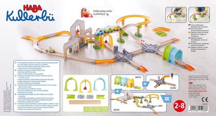 Actual product image Haba Kullerbü Knikkerbaan - Uitbreidingsset - Belletjestunnel