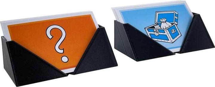 Image du produit Feldherr 3D39SET - Lot de 2 porte-cartes pour Monopoly - Cartes Événement / Communauté (Matières plastiques)