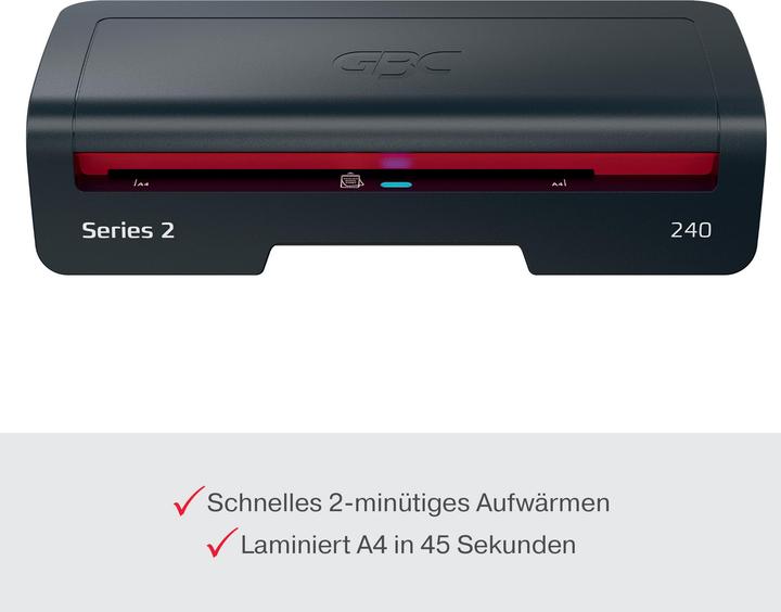 Actual product image GBC Laminator 240 (75 - 125 µm, A4)
