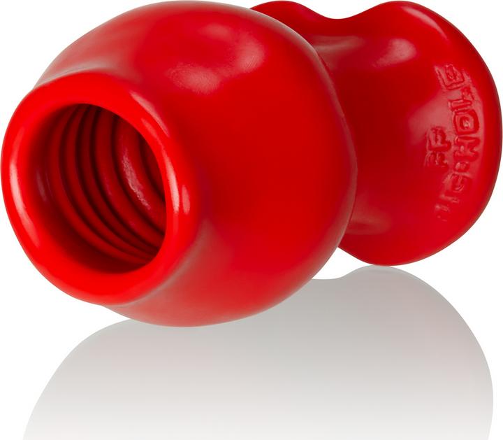 Actual product image Oxballs Pighole-FF - Hollow Butt Plug - Red