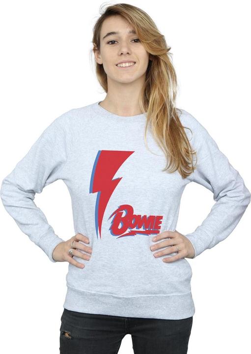Produktbild David Bowie Red Bolt Sweatshirt (S)