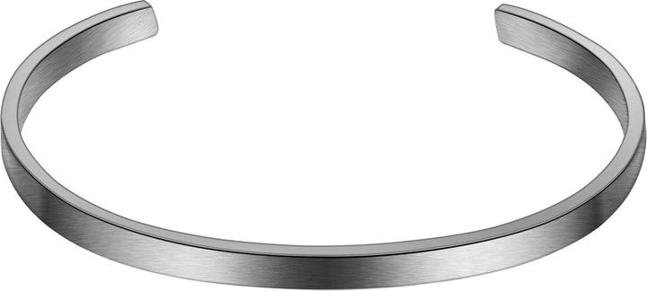 True Rebels Herren Armband Edelstahl - 37342 (21 cm, Edelstahl)