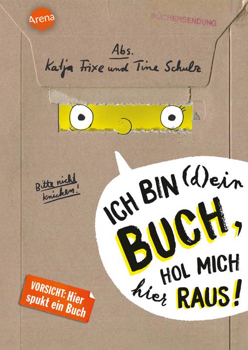 Actual product image Ich bin (d)ein Buch, hol mich hier raus! Vorsicht: Hier spukt ein Buch (German, Katja, Frixe, 2021)