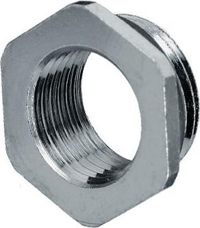 Produktbild Jacob Reduzieradapter M25 x 1.5 - M16 x 1.5 Messing, vernickelt