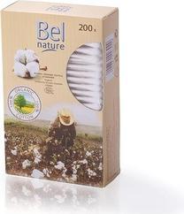 Produktbild Bel Cosmetic NATURE ECOCERT bastoncillos cartón algodón orgánico 200 pz