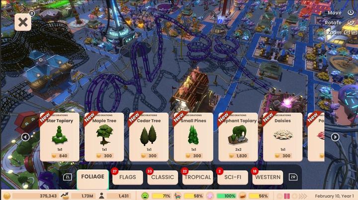 Image du produit Atari RollerCoaster Tycoon Adventures - Deluxe (Switch, DE)