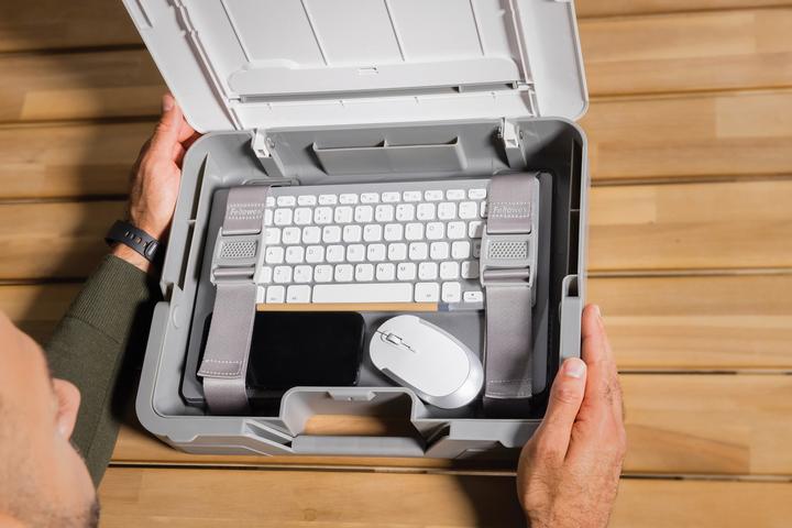 Image du produit Fellowes Mallette pour ordinateur portable blanche (14", Universel)
