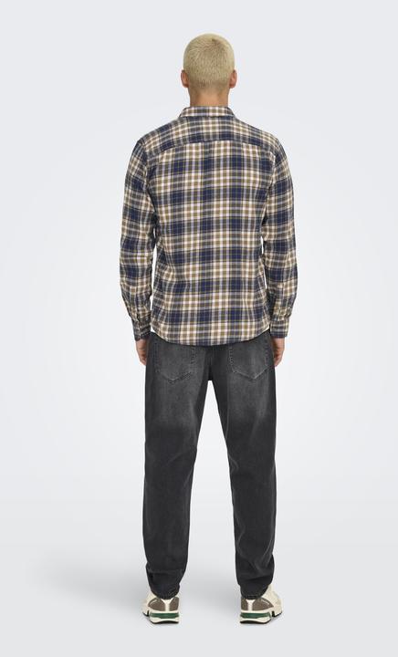 Image du produit Only & Sons Onsral Ls Slim Check Shirt (L)