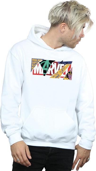 Immagine prodotto Collage Logo Felpa con Cappuccio Uomo (4XL)