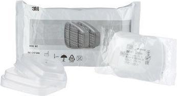 Produktbild 3M Ersatzfilter für Atemschutz Halbmaske 6002C (A2P2, 2 x)