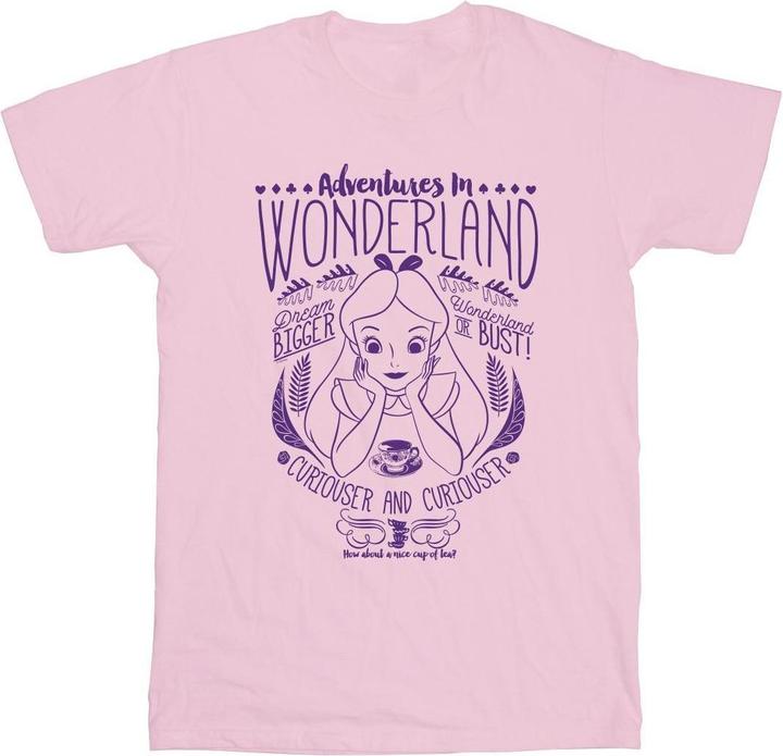 Disney Alice In Wonderland Adventures In Wonderland TShirt (M)