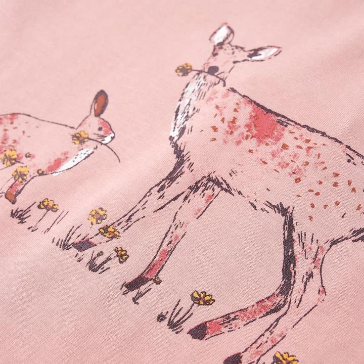 Immagine prodotto VidaXL Camicia a maniche lunghe per bambini rosa 116,Materiale: 95% cotone. 5 (116)