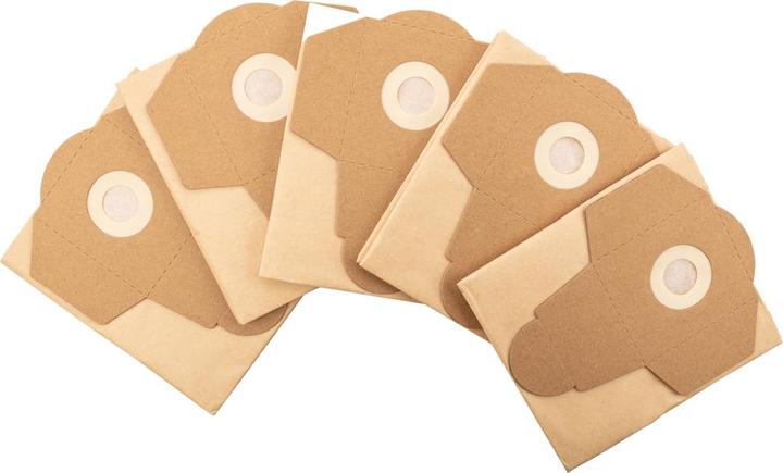 Actual product image Scheppach 5 x Paper Vacuum Cleaner Bag for 20 Litre Vacuum Cleaner - 7907709703 (5 x)