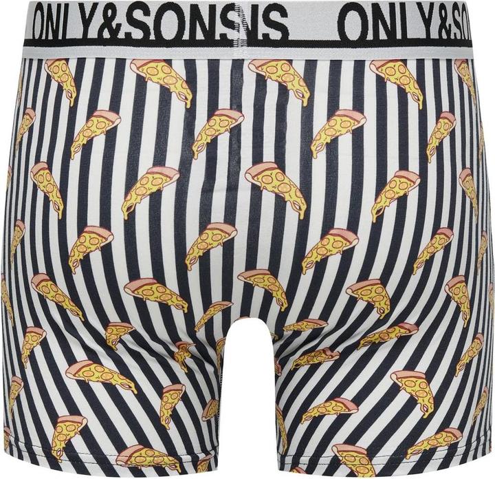 Actual product image Only & Sons Onsfitz Print Wb Bold Stripe Boxer 1pack (XS)