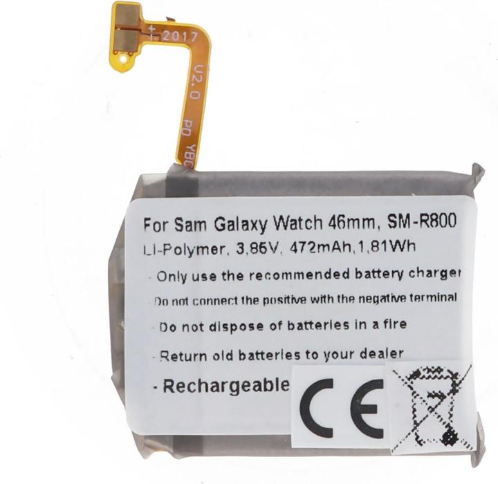 Actual product image AccuCell Battery Samsung Galaxy Watch 46mm, SM-R800