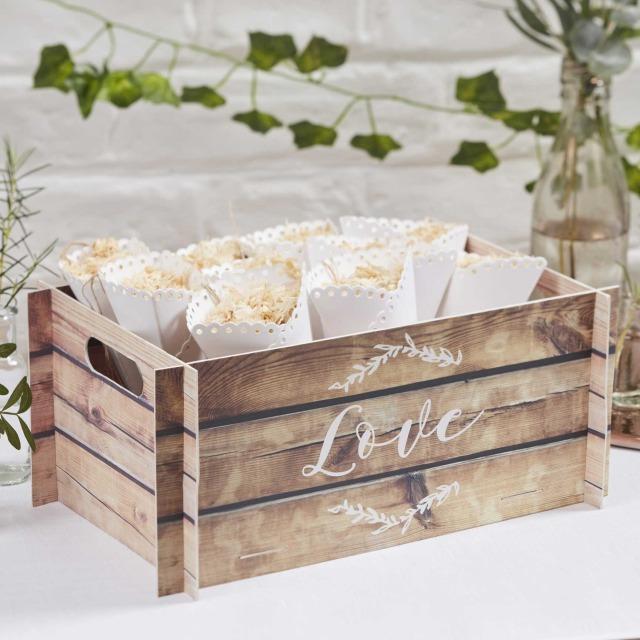Produktbild Ginger Ray Hochzeitskiste Wooden-Style